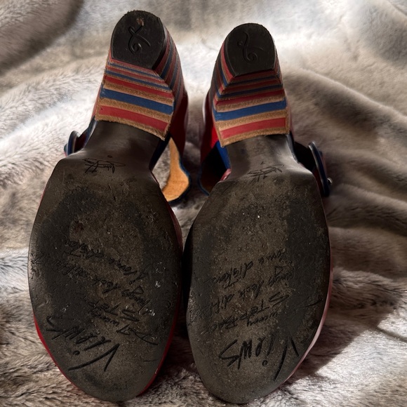 Size 6 Fluevog Maier in Red Colorway - Picture 9 of 10